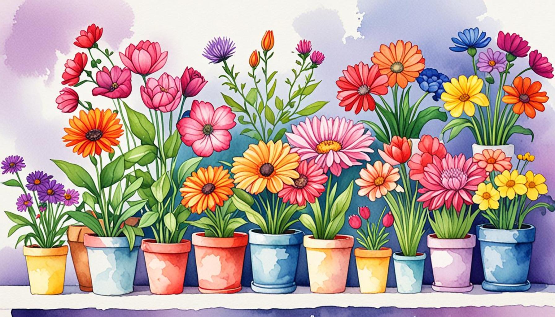 Colorful Blooms: A Guide to Choosing Flowering Plants that Thrive in Small Spaces