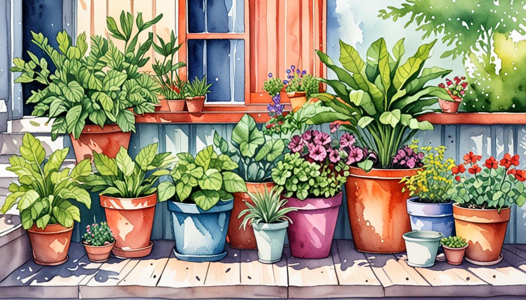 Container Gardening: Choosing the Best Plants for Small Spaces and Urban Environments