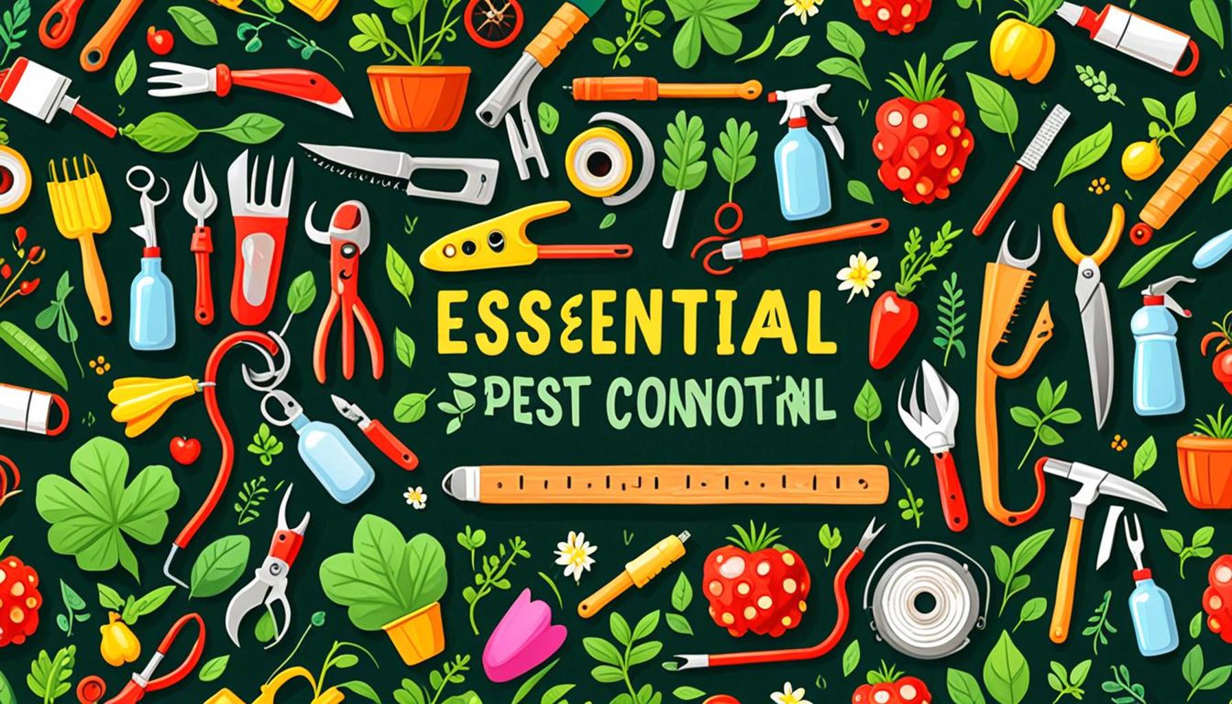 Essential Tools for Effective Pest Control in Home Gardening