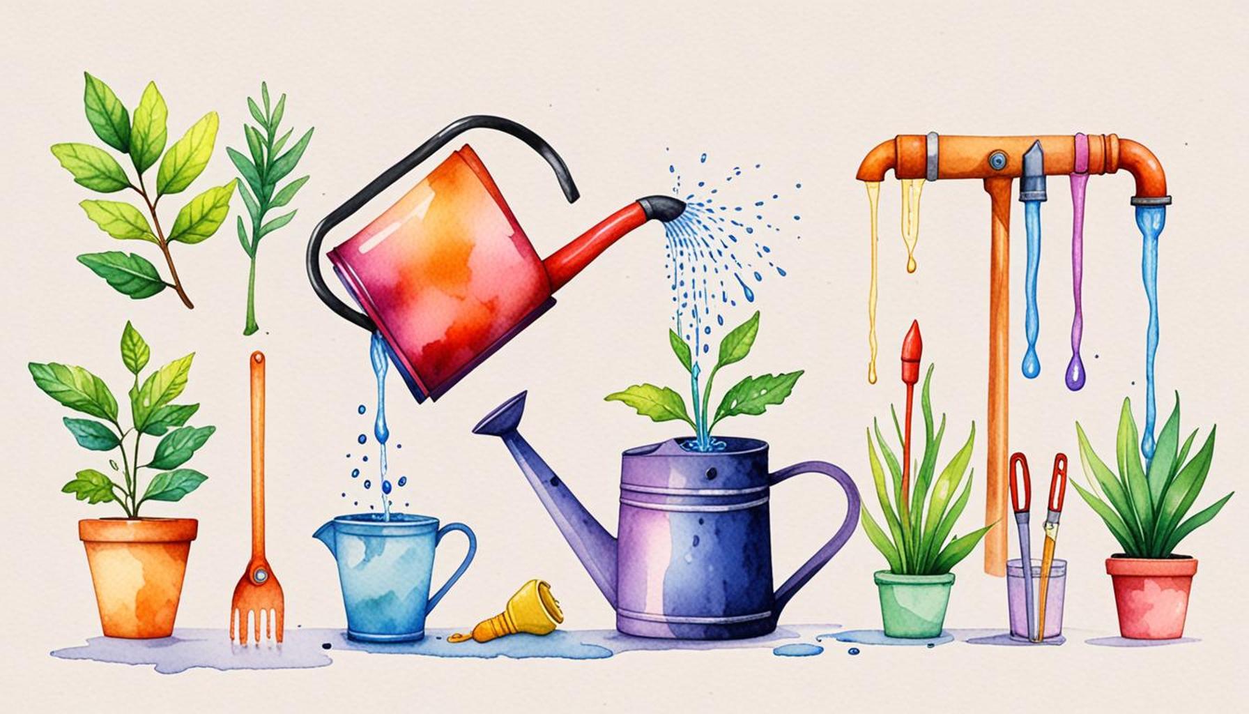 Manual Watering Methods: Tools and Techniques for Beginners
