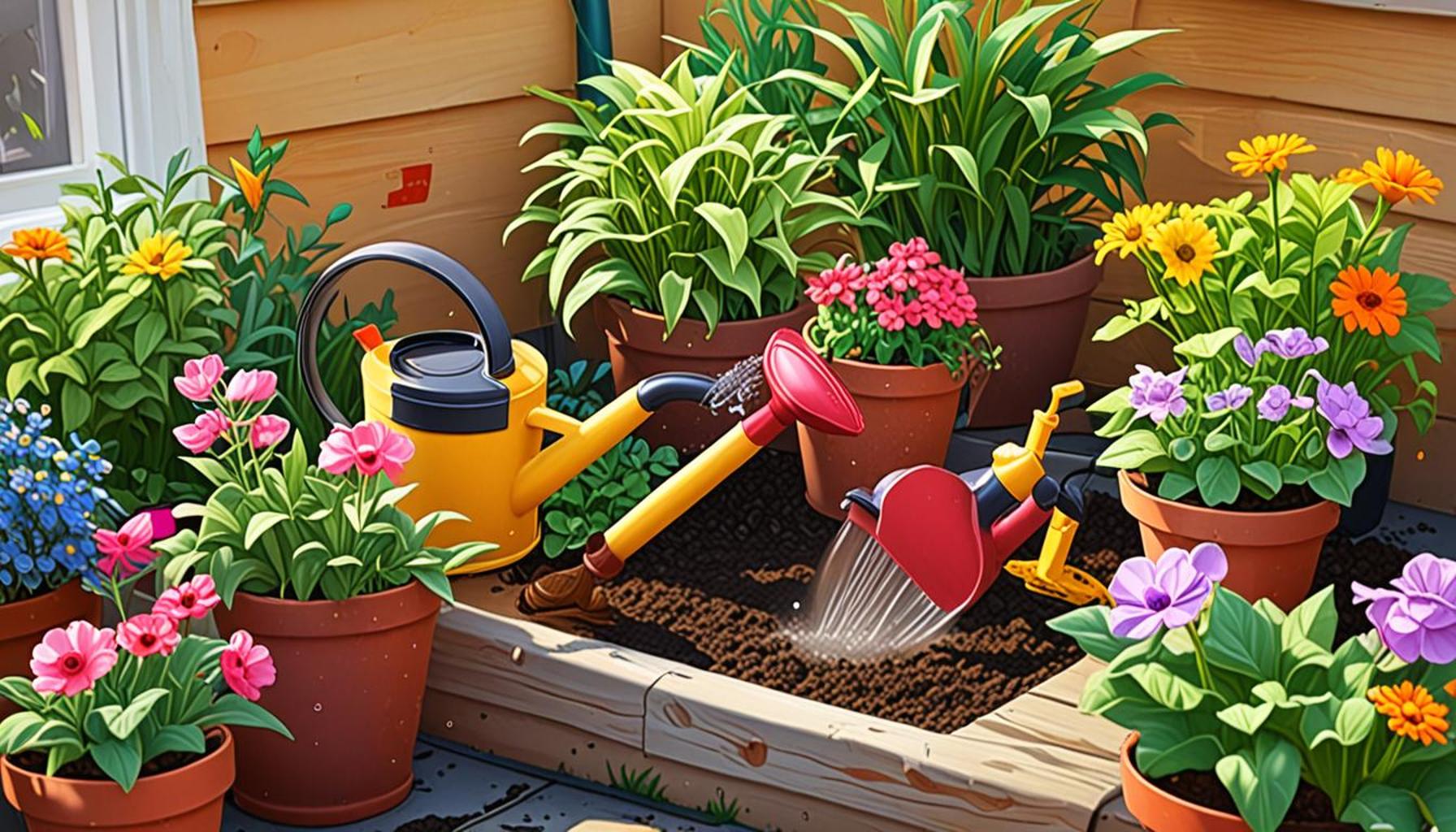 The Importance of Proper Watering: Tips for Garden Beginners