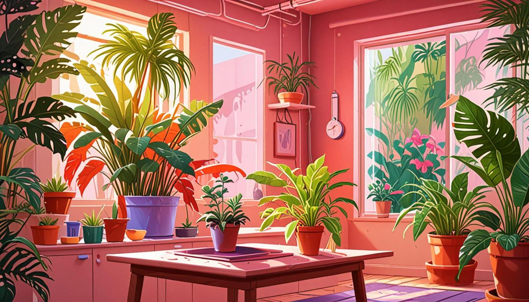 The Role of Temperature and Humidity in Indoor Plant Watering